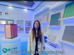 YANING Laminer Hava Akışı Kapusu Terminal Konutları Temiz Oda En İyi Filtrasyon Cam Elyafı 99.995% 0.3mikro