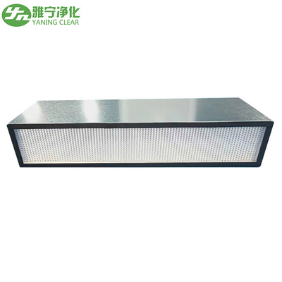 Sınıf 100 HEPA Filtre / Kağıt Fıçı Tahtalı Derin Pileli HEPA Filtre