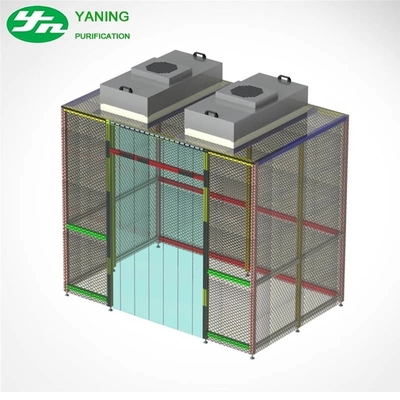 Yaning Antistatik Perde Mobil Küçük Temiz Oda Kabini DIY Temiz Oda Ortamı