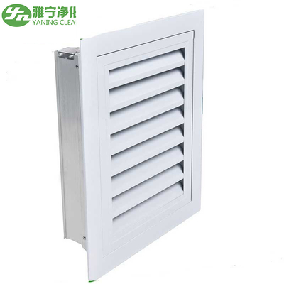 Korozyon Direnci Hvac Hava Dönüş Menfezi / Hava Kanalı Difüzörleri 500*500*10mm