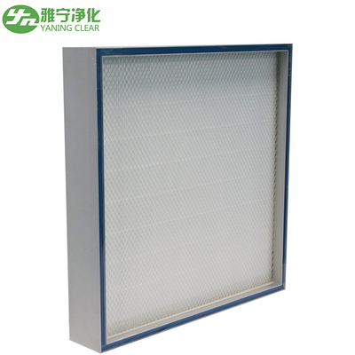 24'X24'X12' HEPA Hava Arıtma Filtresi, Üst Tank Contalı Yüksek Sıcaklık HEPA Filtresi