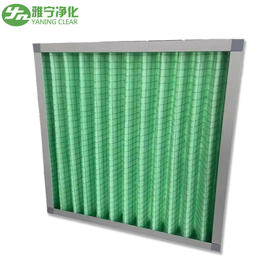 Kütümlü HVAC Hava Filtreleri Merv 8 11 13 G4 Ön Filtre Alüminyum Çerçeve