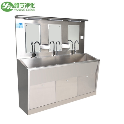 Laboratuvar Operasyon Masası Örnekleme Paslanmaz Çelik El Yıkama Lavabo Çekici Musluk Anlık Sıcak Su Karıştırma Su Yıkama Lavabo