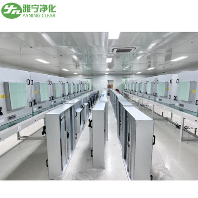 YANING HVAC Toz Arındırma İyi Filtrasyon Temiz Oda ISO14644 FED 209E Standart Tavan FFU Fan Filtre Ünitesi