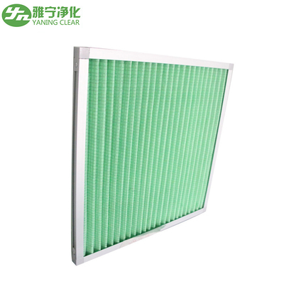 Metal Mesh Kaplı Anti - Statik Birincil Cep Hava Filtresi 520 * 520 * 21mm