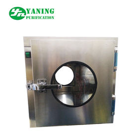 Paslanmaz Çelik Sıradan Temiz Oda Geçiş Kutusu / Transfer Kutusu 0.2m-0.60m/S Ortalama Hız