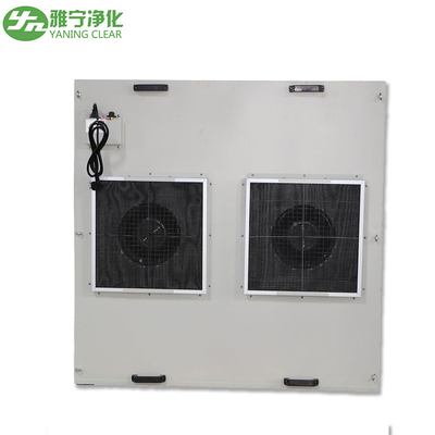YANING Temiz Oda Standardı ISO14644-1 CE Sertifikalı Laminer Akışlı Hava Temizleyici FFU Hepa Fan Filtre Ünitesi Tasarımı Tavan Duvarı