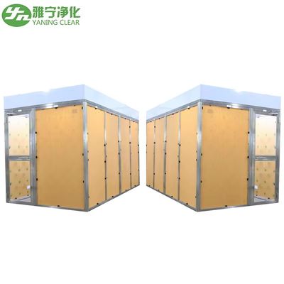YANING Prefabrik Modüler Temizlik Odası Sınıf 100 Taşınabilir Temizlik Kulübesi