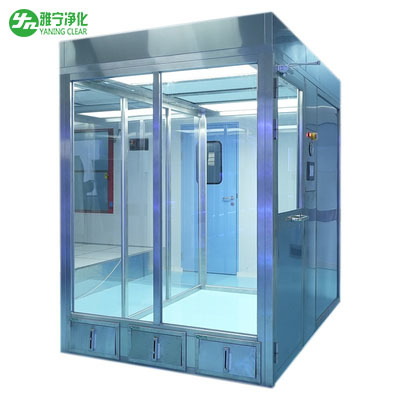 YANING ISO Sertifikalı GMP Temiz Oda Paslanmaz Çelik Laminer Hava Akışı Temiz Booth Yeni Durumlu Hava Temizleme Ekipmanı