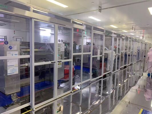 Hızlı Kurulum Modüler Temiz Kabin, Ayarlanabilir Hava Hızı 0.3-0.5m/s ve Aletsiz Montaj İçin H14 HEPA Filtreli
