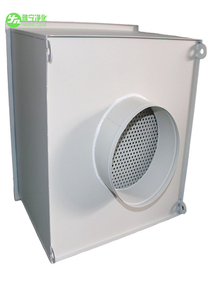 H14 HVAC Temiz Oda Hepa Filtre Kutusu Hava Arıtma SUS304 Yakalı