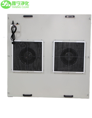Düşük Gürültülü 220pa FFU Fan Filtre Ünitesi H14 Hepa Tavan Kurulumu