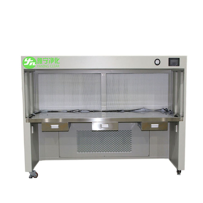 SUS304 Laminer Temiz Tezgah Hava Filtreleri 250W YANING Sınıf 100 Serbest Stand