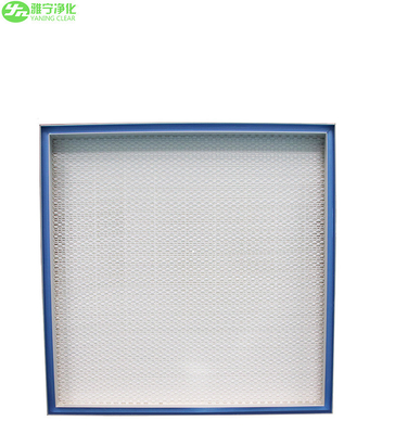 FFU Modülü için H13 H14 Fiberglas Hepa Hava Filtreleri Temiz Oda 1200m3 / H