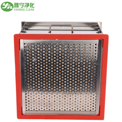 H14 ISO5 Fiberglas Temiz Oda Terminal Hood ve Fan Filtre Ünitesi için Hepa Hava Filtreleri FFU Modülü